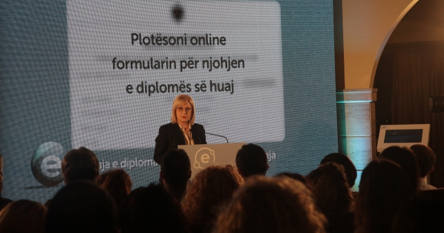 Njësimi i diplomave të huaja, aplikimi në portalin e-albania