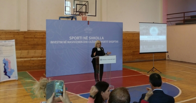 Titull "Sporti në Shkolla: Investim në masivizimin dhe cilësinë e sportit shqiptar"