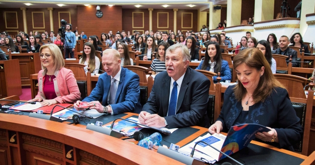 Fjala e Ministres Lindita Nikolla në ceremoninë e Konferencën Rinore “Model United Nations”