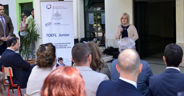 TOEFL Junior, provimi i standardizuar i gjuhës angleze